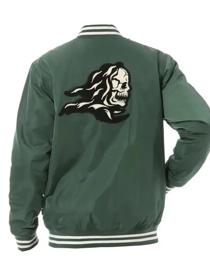 Robby Keene Cobra Kai Green Varsity Jacket