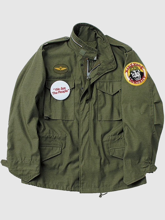 Robert De Niro Taxi Driver Green Military Jacket
