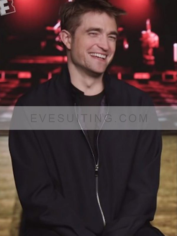 Robert Pattinson The Batman 2022 Black Jacket