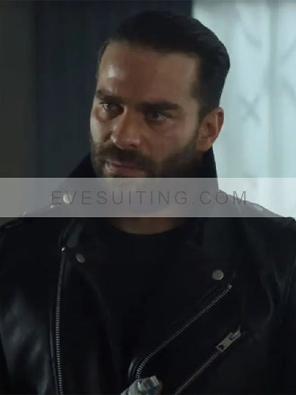 Rodolfo Lazcano Black Leather Jacket