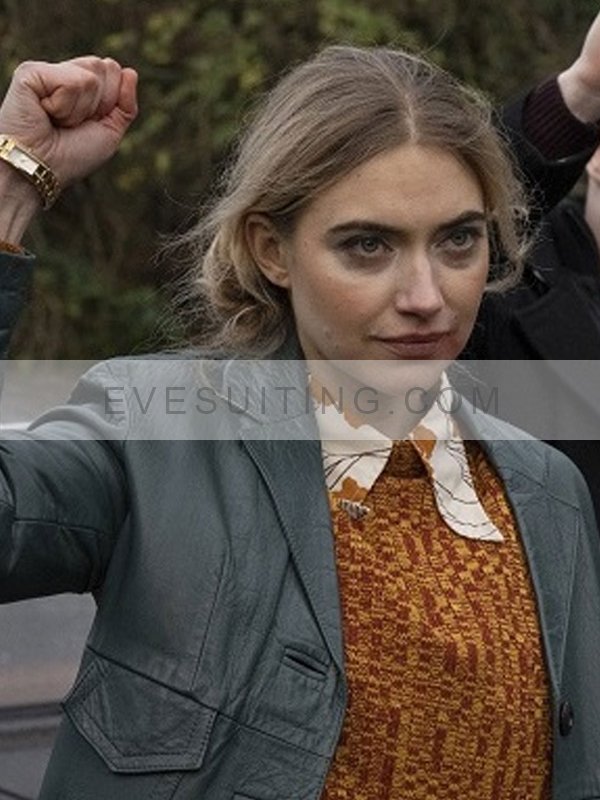 Rose Dugdale Leather Coat