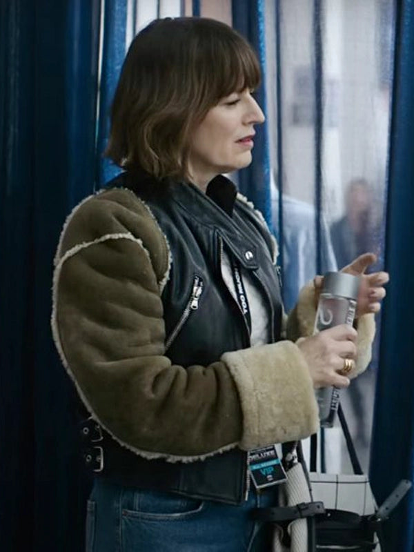 Rosemarie DeWitt Leather Jacket