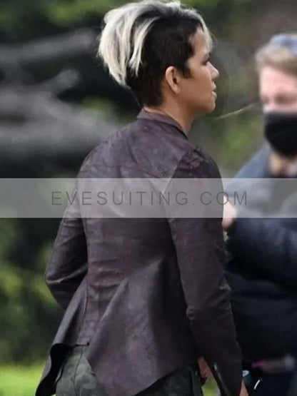 Roxanne Hall Brown Leather Jacket