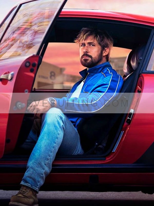 Ryan Gosling The Chase For Carrera 2023 Blue Jacket