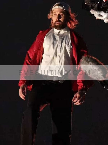 Ryan Gosling The Fall Guy 2024 Colt Seavers Red Cotton Jacket