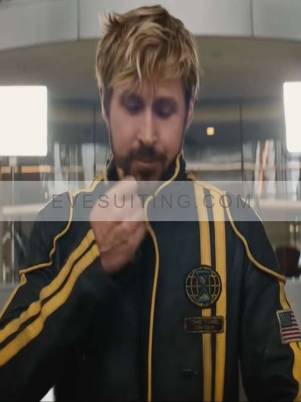 Ryan Gosling The Fall Guy 2024 Leather Jacket