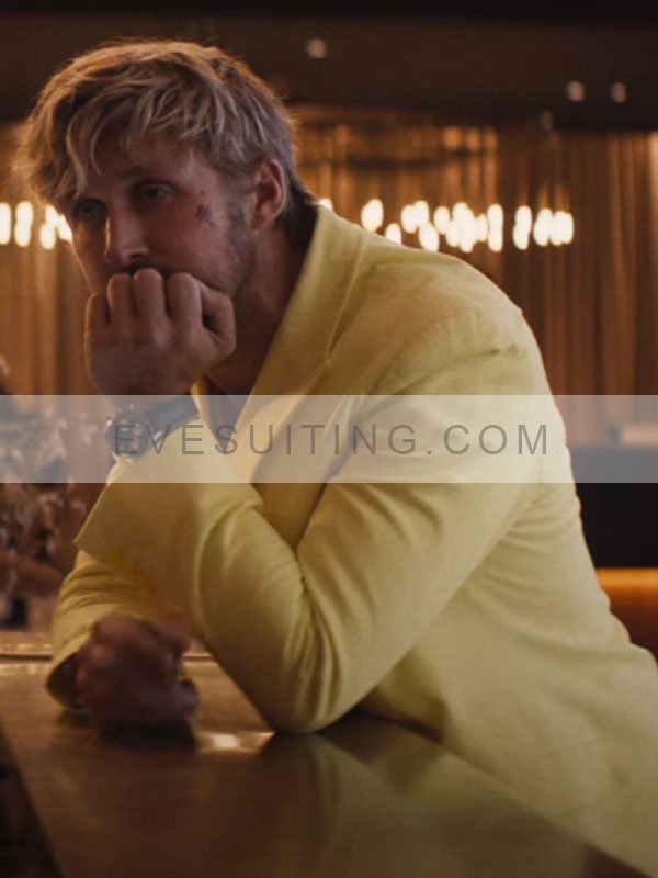 Ryan Gosling The Fall Guy 2024 Yellow Blazer