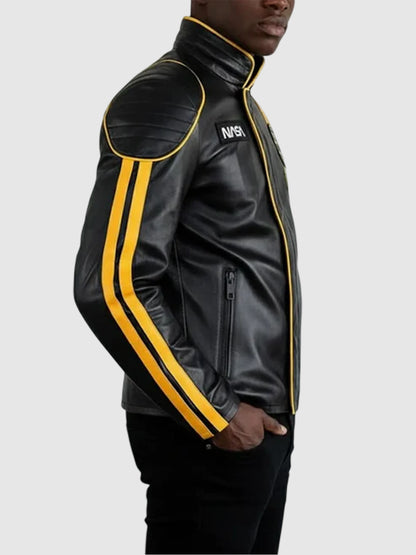 Ryan Gosling The Fall Guy 2024 Colt Seavers NASA Leather Jacket