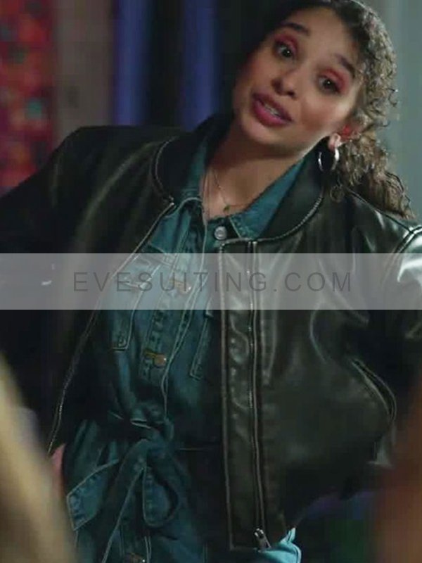 Sabrina Saudin Leather Jacket