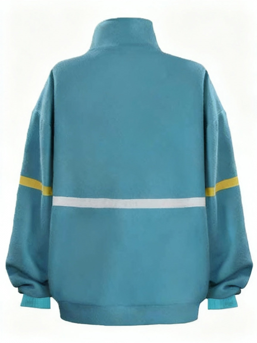 Sadie Sink Tv Series Stranger Things S04 Max Mayfield Fleece Blue Jacket