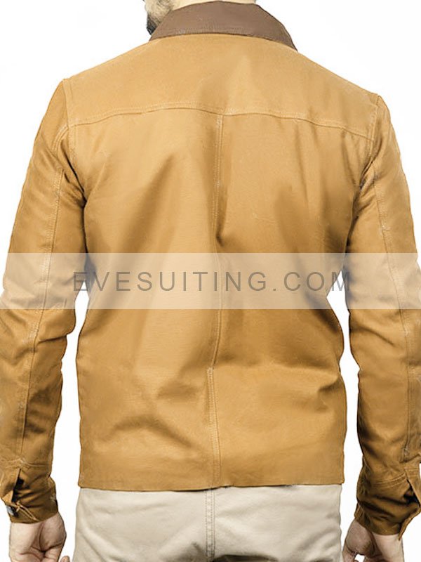 Sam Neill Jurassic World Dominion Alan Grant Brown Jacket