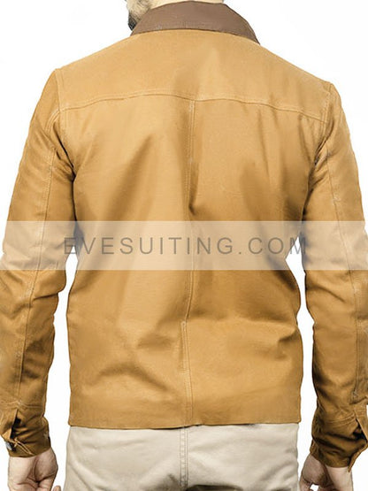 Sam Neill Jurassic World Dominion Alan Grant Brown Jacket