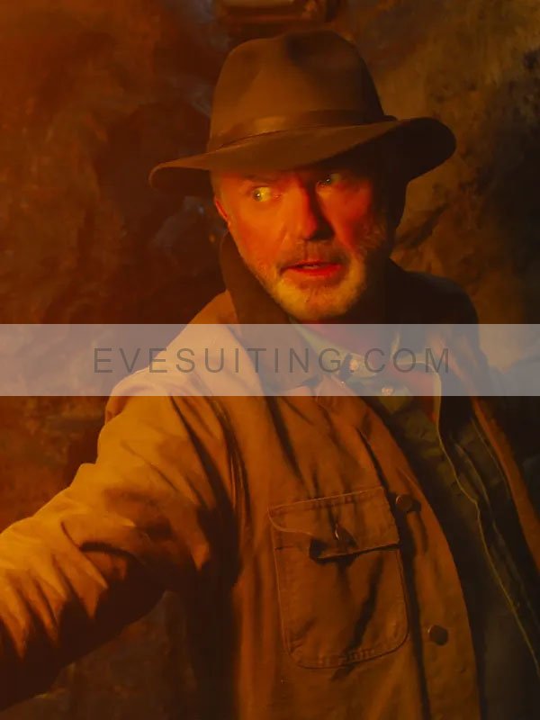 Sam Neill Jurassic World Dominion Alan Grant Cotton Jacket