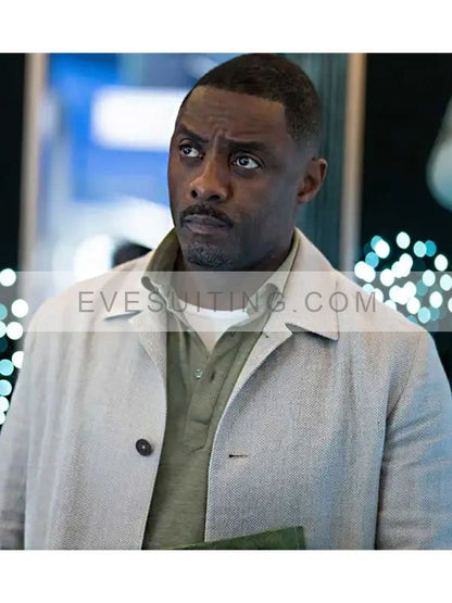 Sam Nelson Hijack Idris Elba White Blazer