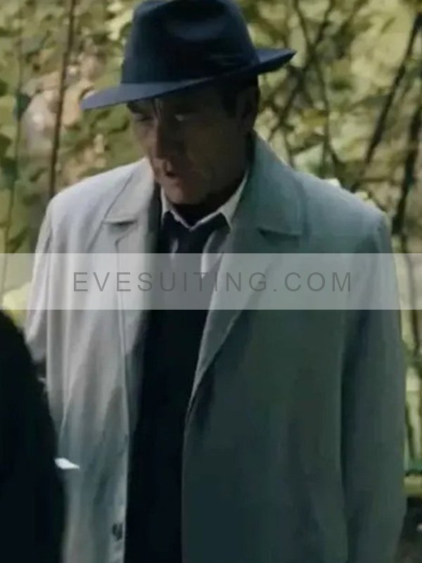 Sam Spade TV series Monsieur Spade 2024 Clive Owen Grey Trench Coat