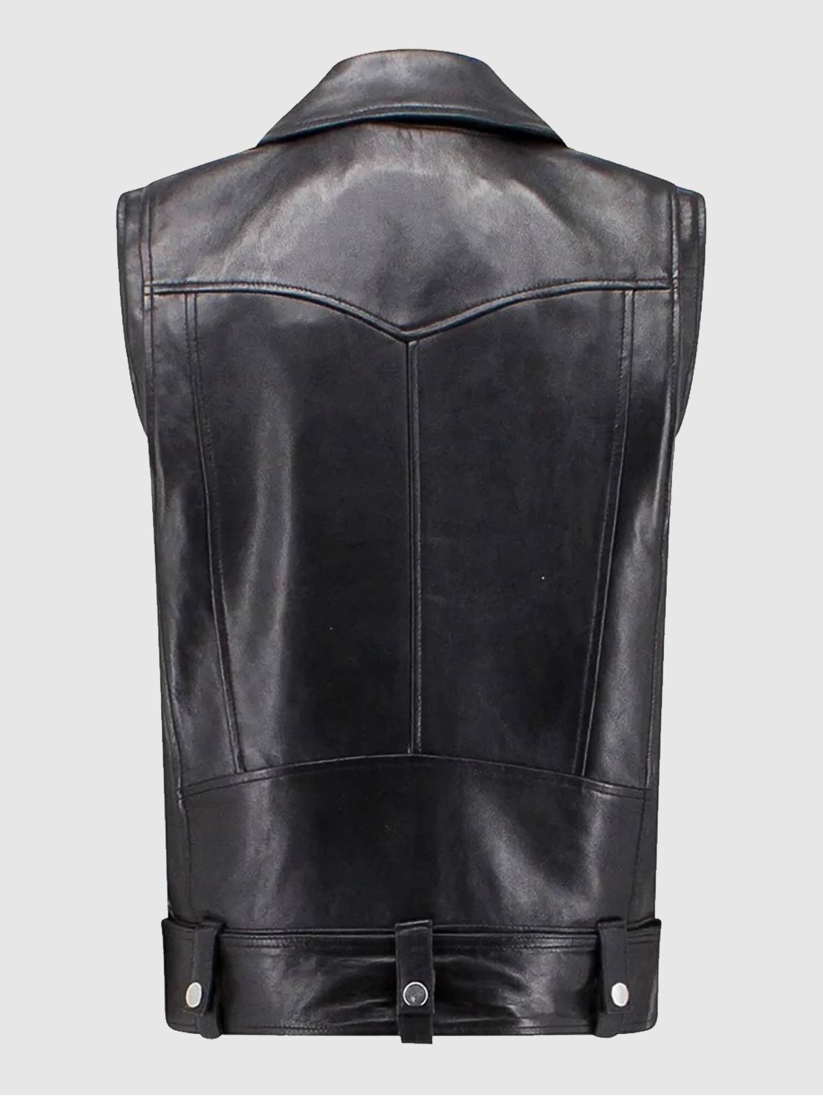 Sammy Abigail Black Leather Vest