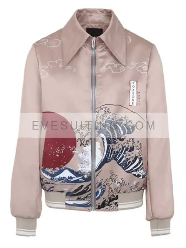Samuel Arnold Emily In Paris S03 Printed Bomber Jacket
