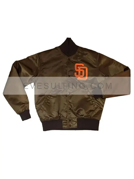 San Diego Padres Emma Stone Bomber Jacket