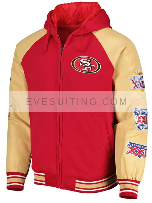 San Francisco 49ers Super Bowl Hooded Jacket
