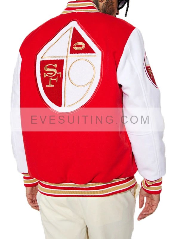 San Francisco 49ers Varsity Letterman Jacket