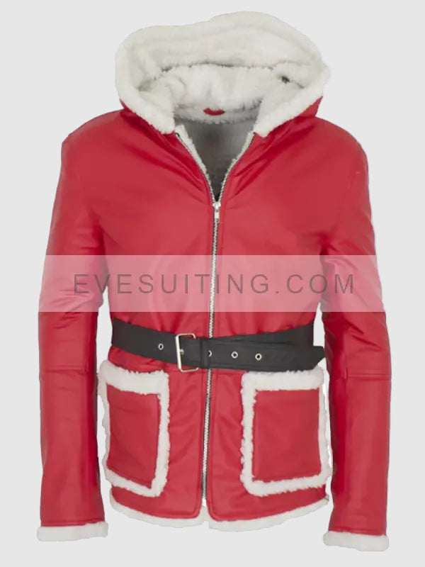 Santa Claus Christmas Hooded Unisex Jacket