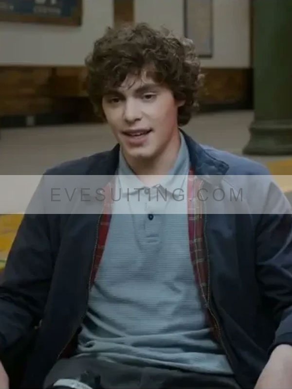 Scream 6 Jack Champion Blue Cotton Jacket