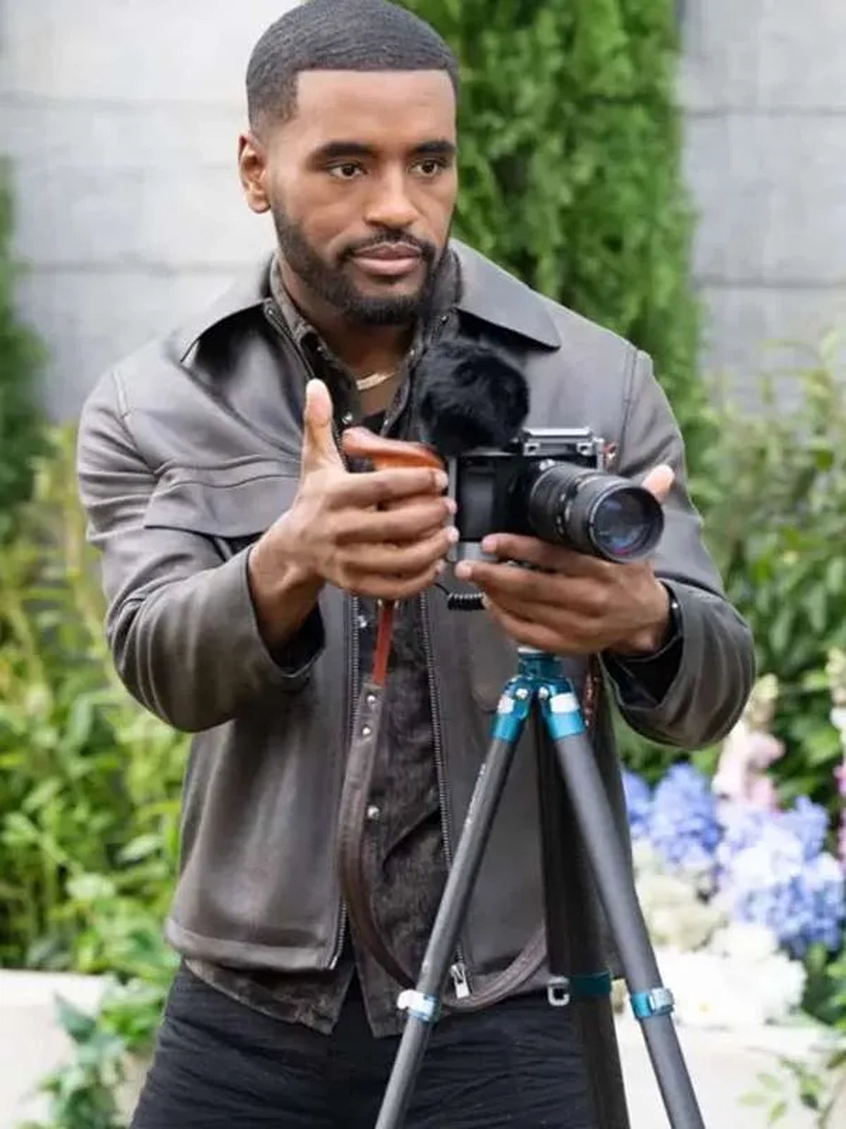 Sean Freeman Beyond the Gates Andre Richardson Black Real Leather Jacket  