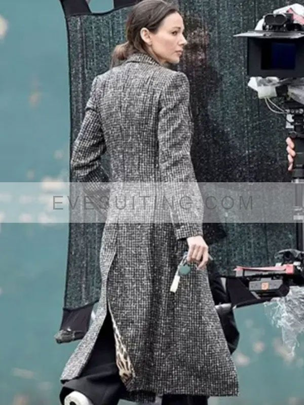 Season 1 Fool Me Once Michelle Keegan Checkered Coat