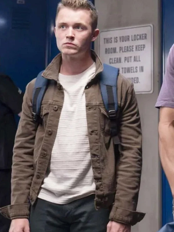 Seth Ridley The Rookie S07 Brown Jacket