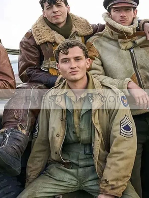 Sgt. Ken Lemmons Masters of the Air Season 1 Beige Jacket