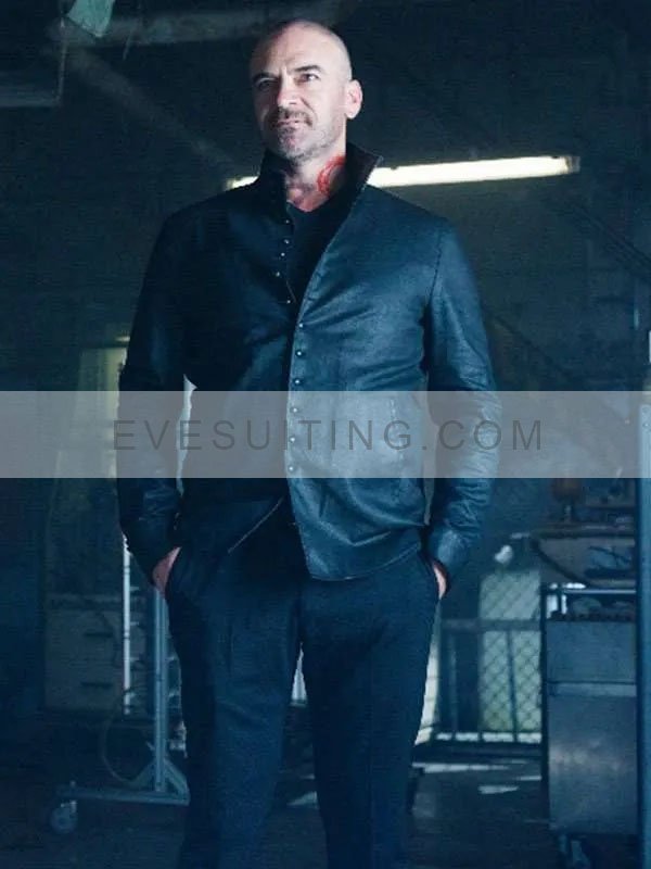 Shadowhunters Alan Van Sprang Black Leather Jacket