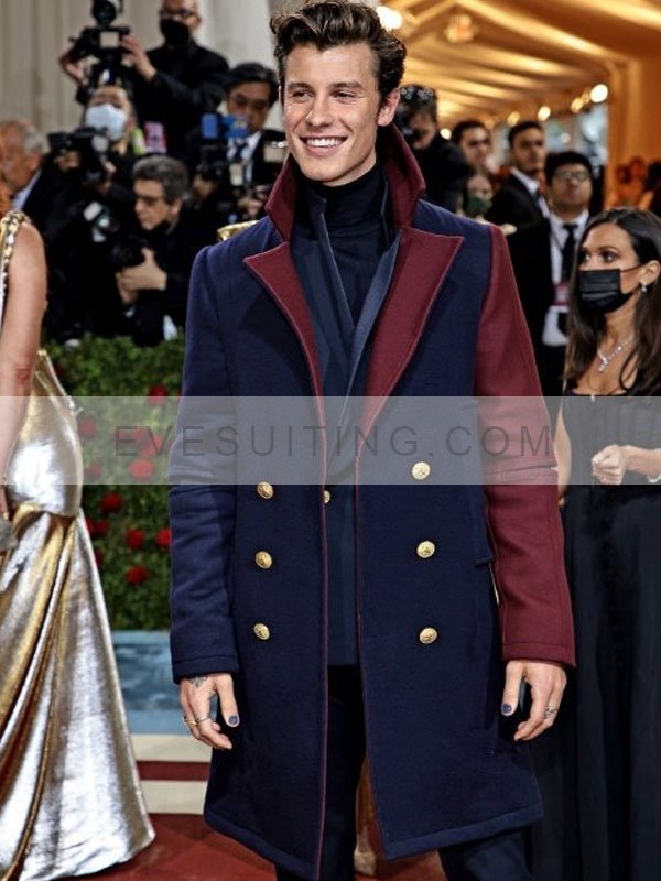 Shawn Mendes Met Gala 2022 Wool Coat