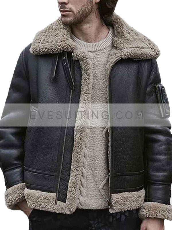 Sheepskin Leather Shearling Jacket