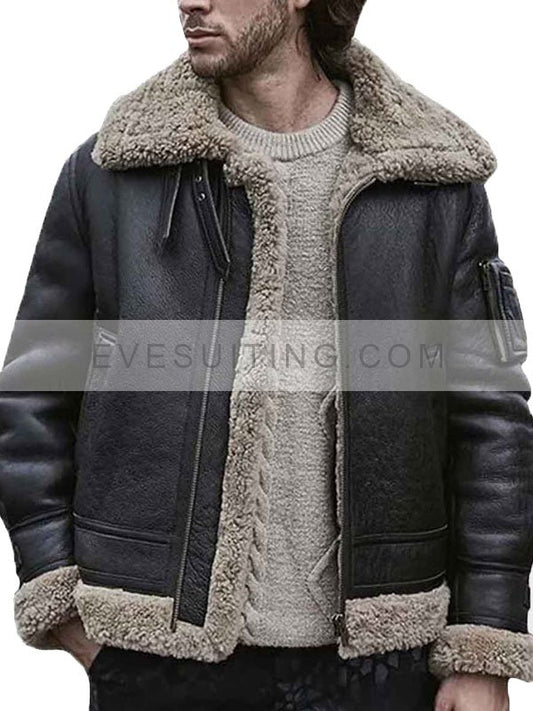 Sheepskin Leather Shearling Jacket