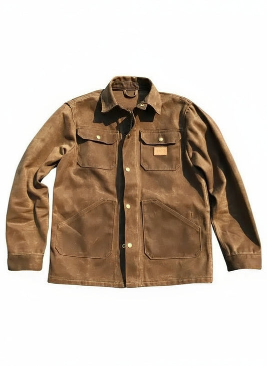 Ship John Wills Brown Suede Jacket