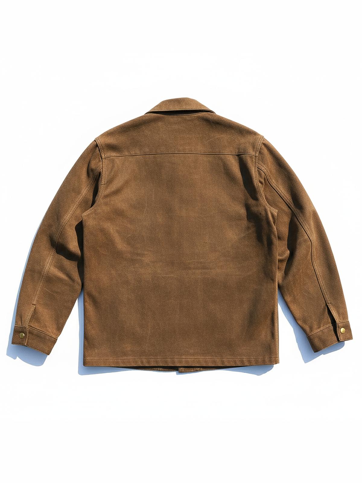 Ship John Wills Brown Suede Leather Jacket