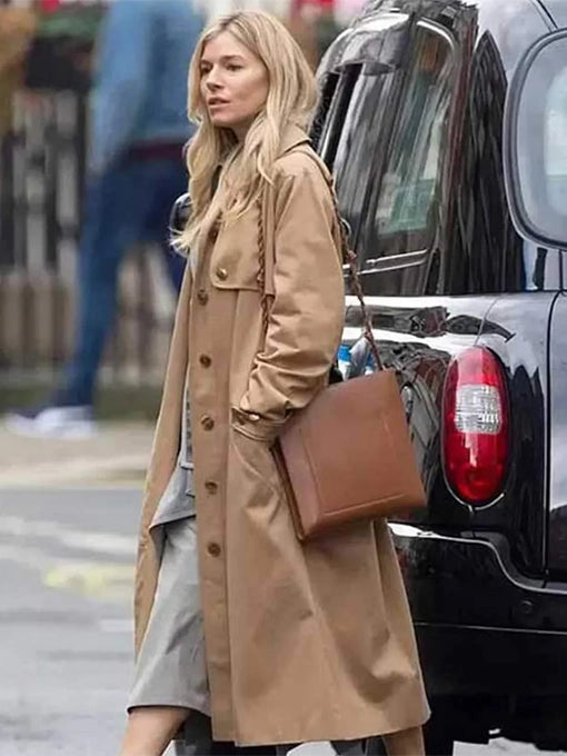 Sienna Miller Anatomy of a Scandal 2022 Sophie Whitehouse Trench Coat