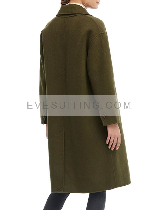Single Breasted Wool Coat
