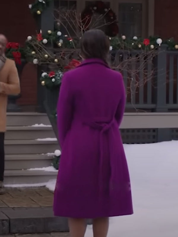 Skye Townsend Purple Coat