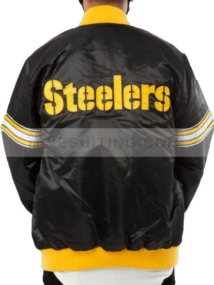 Snoop Dogg Back in The Game Varsity Black Bomber Jacket