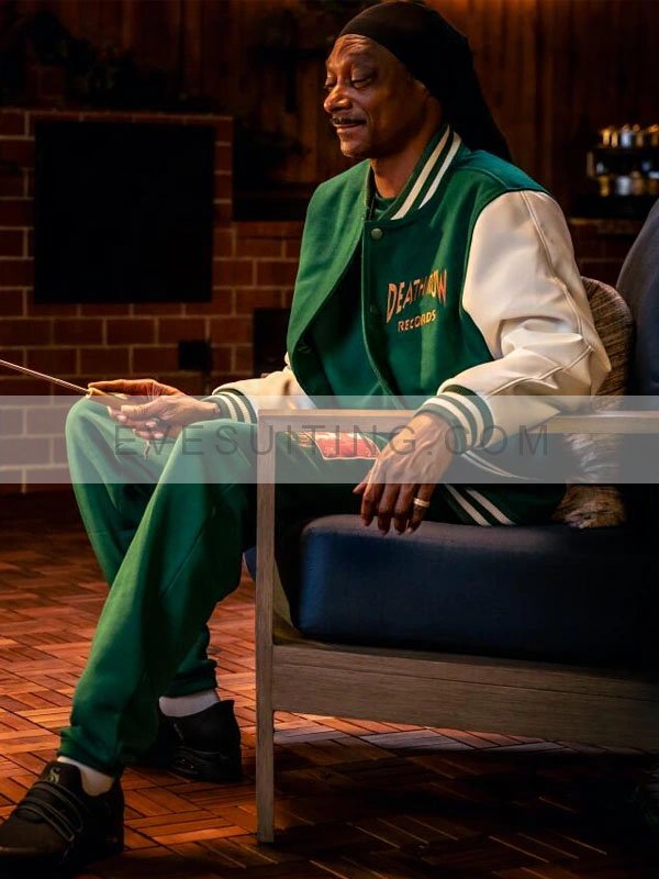 Snoop Dogg Death Row Records Paisley Varsity Jacket - Recreation