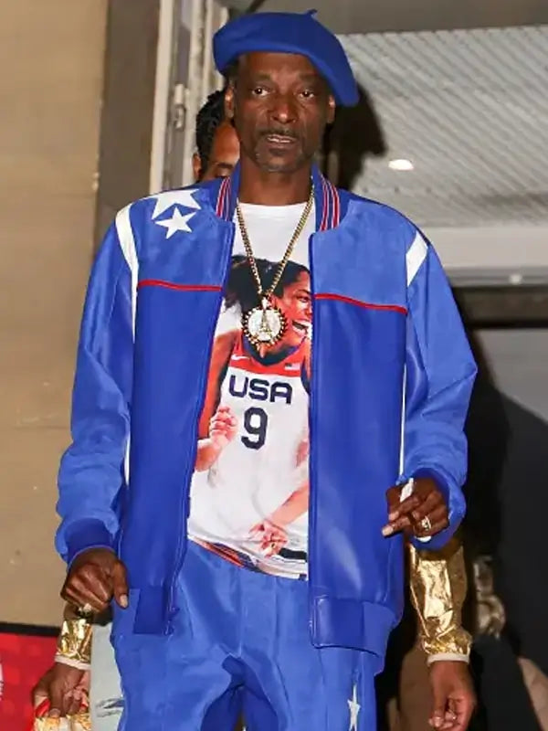 Snoop Dogg Olympic Games Paris 2024 Purple Jacket