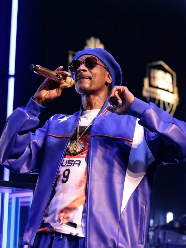 Snoop Dogg Olympic Purple Jacket