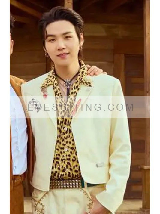 Song That That Suga Leather Jacket