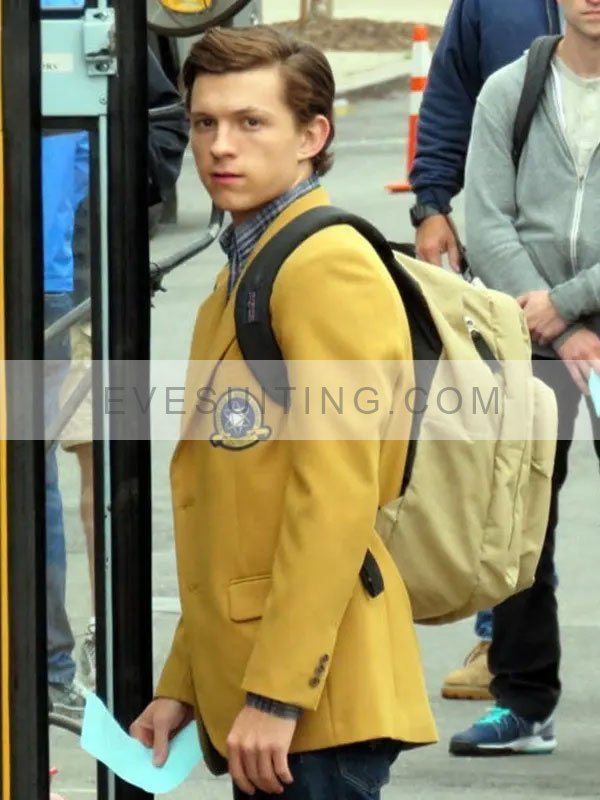 Spider Man Homecoming Peter Parker Yellow Blazer