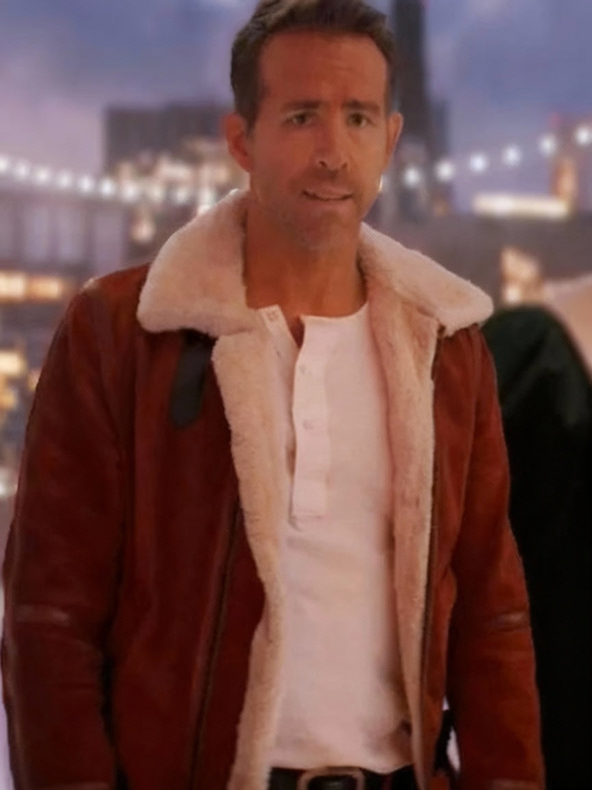 Spirited Movie Clint Briggs Red Jacket