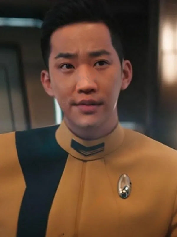 Star Trek Discovery S05 Joann Owosekun Yellow Uniform Jacket