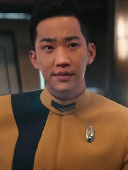 Star Trek Discovery S05 Joann Owosekun Yellow Uniform Jacket