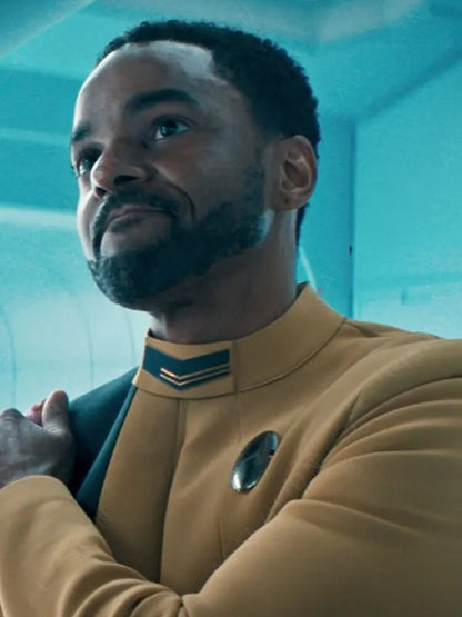 Star Trek Discovery S05 Yellow Uniform Jacket