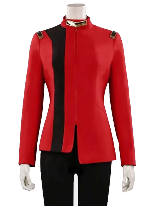 Star Trek Discovery Sonequa Martin Red Jacket